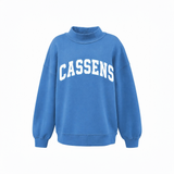 Albert Cassens Blue Adult Mockneck