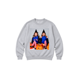 Double Trouble Twins Vintage Halloween Toddler & Youth Sweatshirt