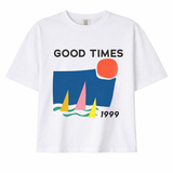 Good Times Vintage Inspired Oversized Tee