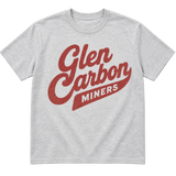 Vintage Glen Carbon Miners Adult T-Shirt