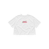 Nice Girls Still Haunt Embroidered Boxy Tee