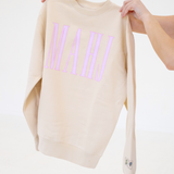 MAHJ Printed Sweatshirt