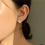 Speakeasy Flower Studs | 14k Gold Plated Earrings
