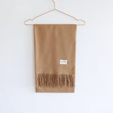 The Essential Wool Blend Scarf in Camel