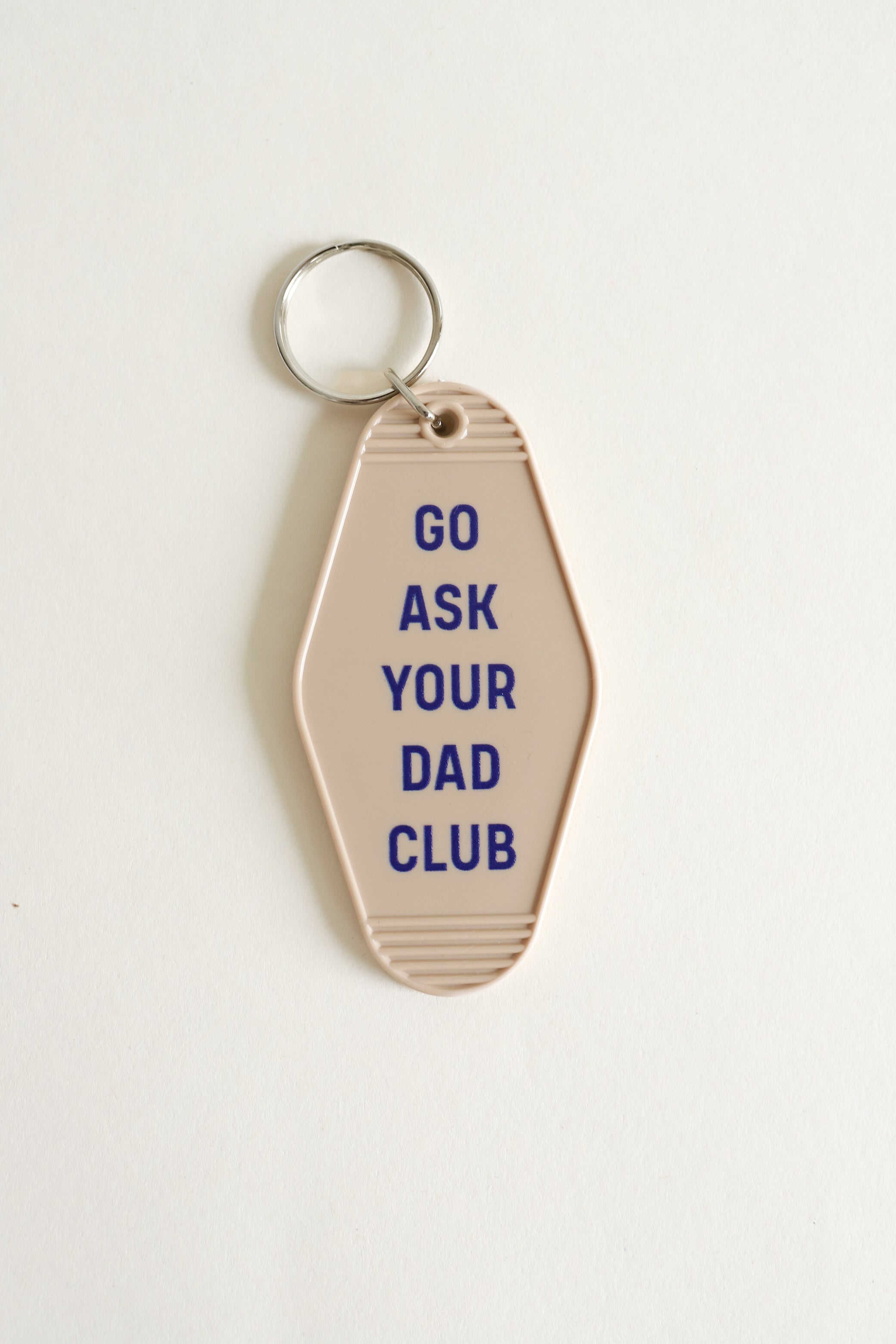 Go Ask Your Dad Motel Keychain - Polished Prints