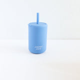 Silicone Straw Cup with Lid | Hot Pink
