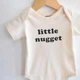Little Nugget Organic Cotton Baby Onesie