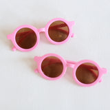 Hot Pink Sunnies for Toddler + Baby, UV400