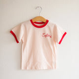 Soft Girls Club Kids Ringer T-Shirt