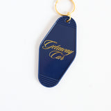 Getaway Car Vintage Hotel Keychain