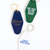 Getaway Car Vintage Hotel Keychain