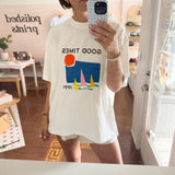 Good Times Vintage Inspired Oversized Tee