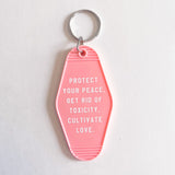 Protect Your Peace Keychain