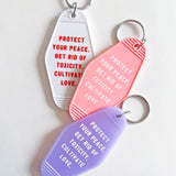 Protect Your Peace Keychain