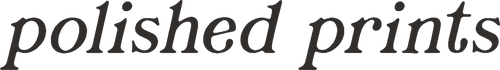 Polished Prints logo