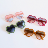 Heart Shaped Sunglasses for Babies + Kids | Green