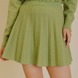 Knit Tennis Inspired Skirt