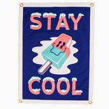 Stay Cool Camp Flag • Holy Smokes X Oxford Pennant