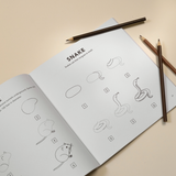 Mushrooms & Woodland Creatures: A Kids Drawing Book