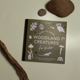 Mushrooms & Woodland Creatures: A Kids Drawing Book