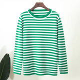 The Aly Striped Crew Neck