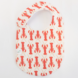 Charlie Snap Bib - Lobsters