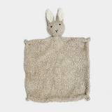 Organic Sherpa Lovey Baby Security Blankets | Bunny