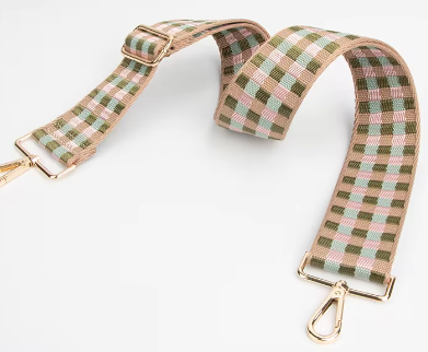 Checkerboard Adjustable Purse Strap