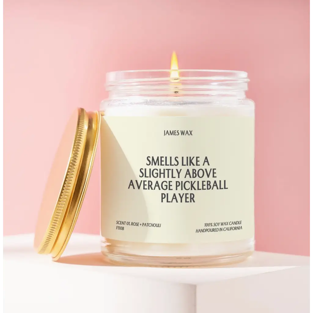 Above Average Pickleball Player Candle - 730 Candles