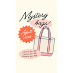 Adult Surprise Mystery Bundles with polished prints mystery and adult-sized clothing