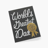 World's Greatest Dad Card