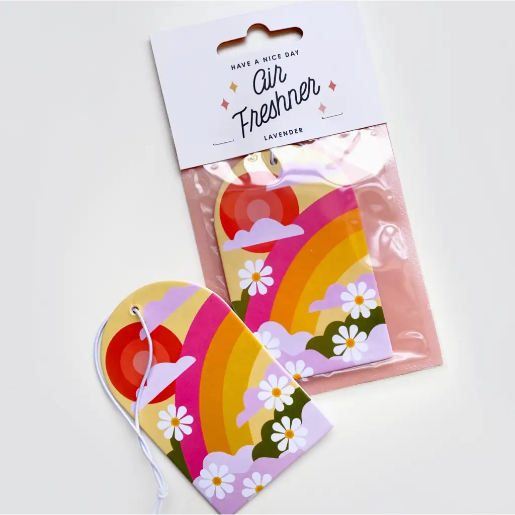 Colorful Ride Air Freshener with daisy flowers for great smells and adding personality