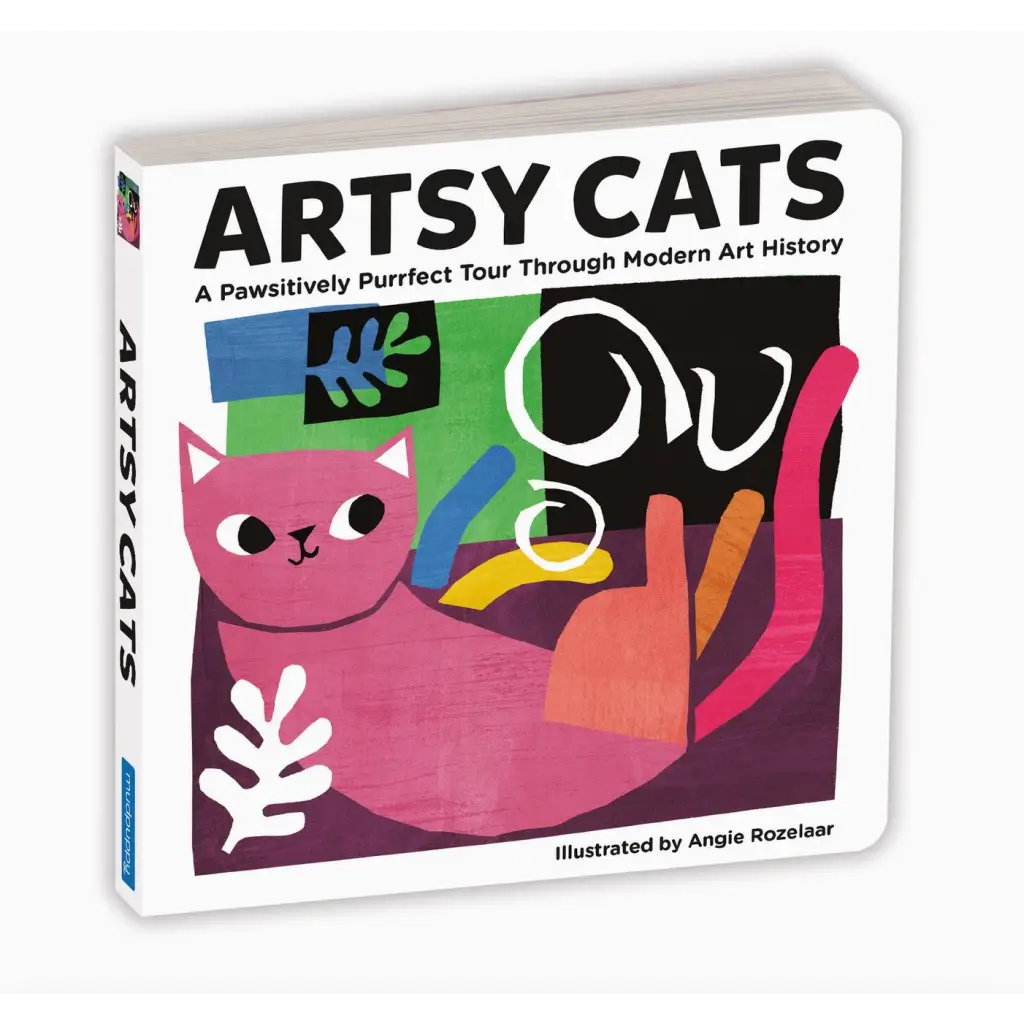 Artsy Cats Board Book - 620 Kids Books