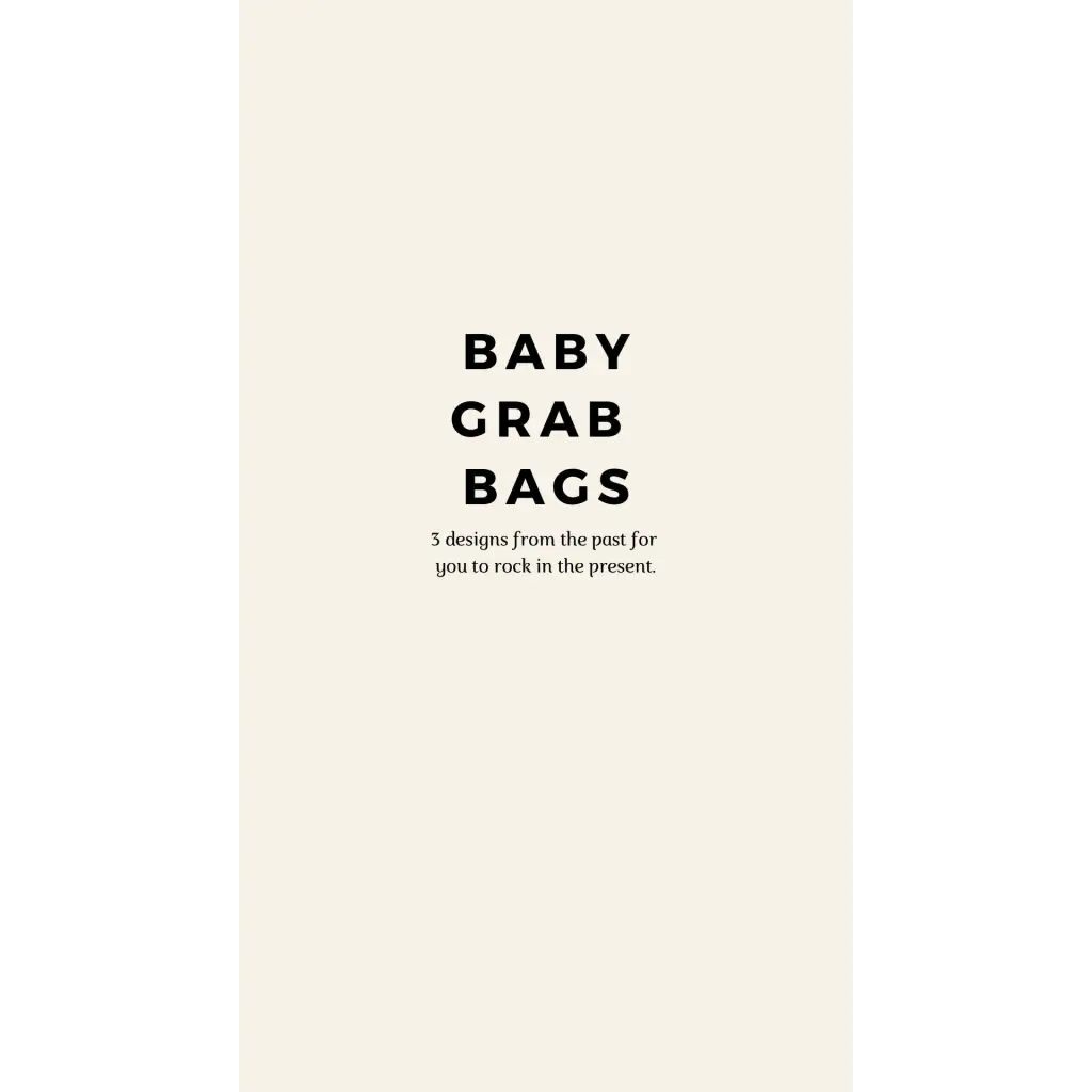 Simple layout of BABY GRAB BAGS for Popular Polished Prints Mystery Bags