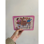 Baby-Sitters Club retro tin boxset with pink metal design and polished prints