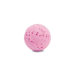 Pink speckled COSMIC bath bomb for kids with textured surface