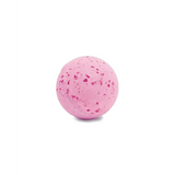 Pink speckled COSMIC bath bomb for kids with textured surface
