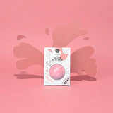 Red Planet kids bath bomb with pink galaxy anti-stress ball design