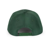 Dad 3D Puff Rope Hat - Green 5-Panel Snapback