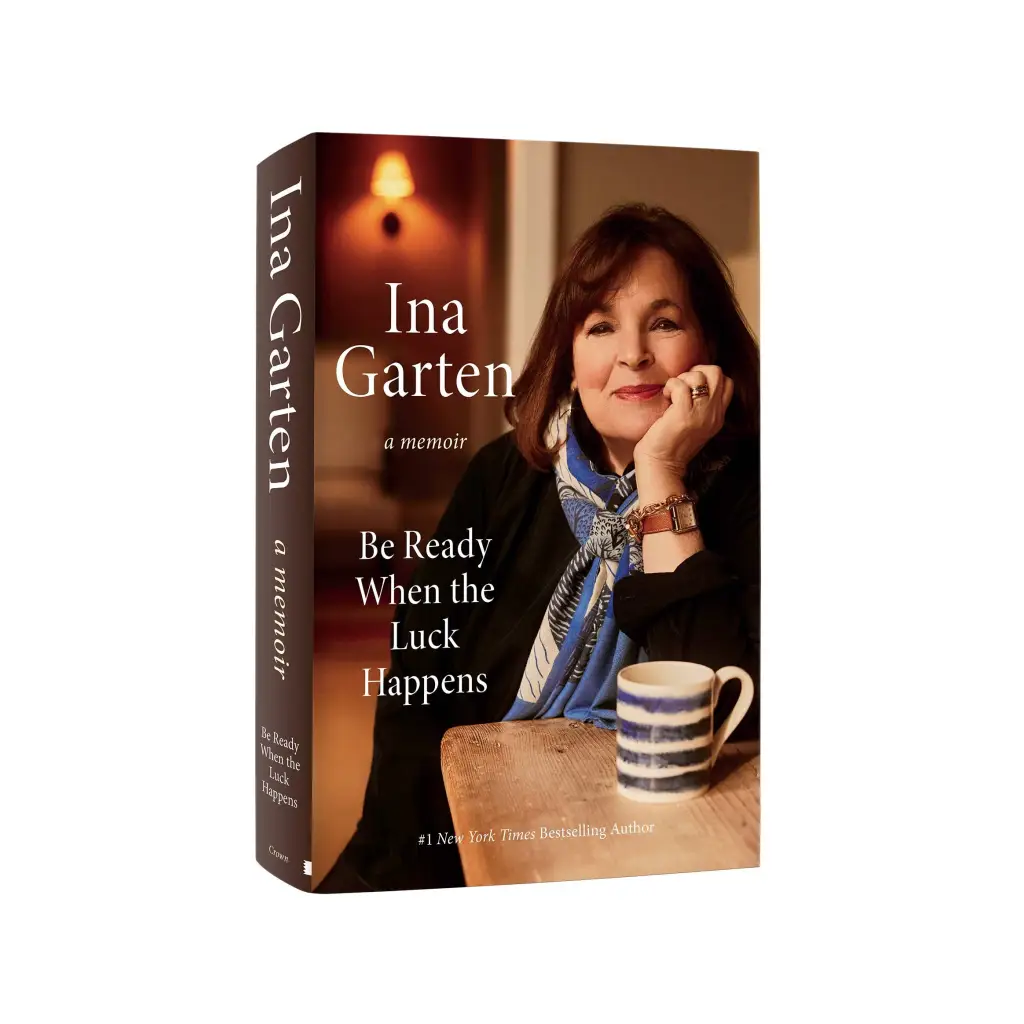 Hardcover Ina Garten memoir with author photo, perfect for stylish womens clothes fans