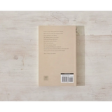 Cream-colored cover book Beauty in the Stillness with a barcode perfect for stylish moms