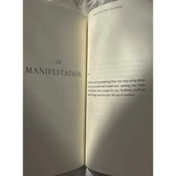 Open book page showing MANIFESTATION in Beauty in the Stillness, perfect for stylish moms