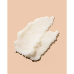 Smooth white creamy Bloom Body Polish lotion bar with natural sheen