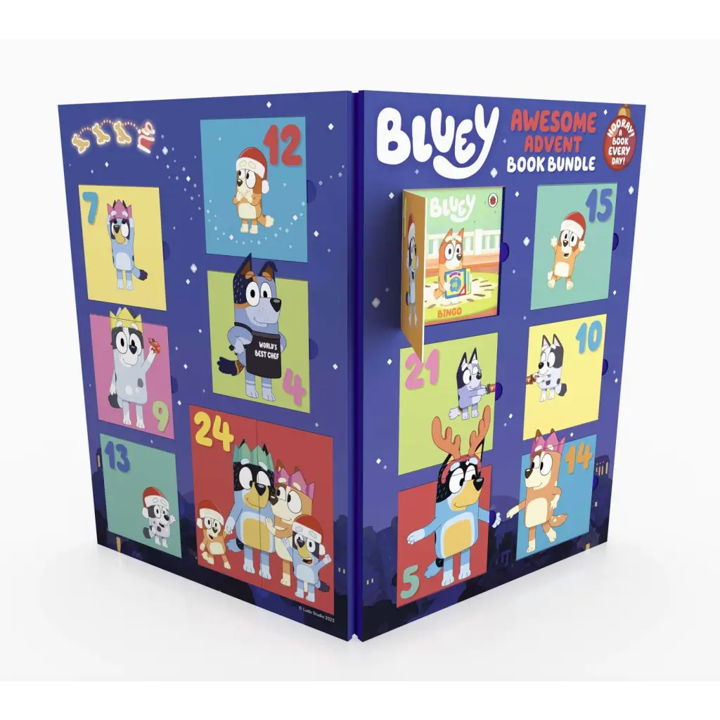 Bluey: Awesome Advent Book Bundle - 620 Kids Books