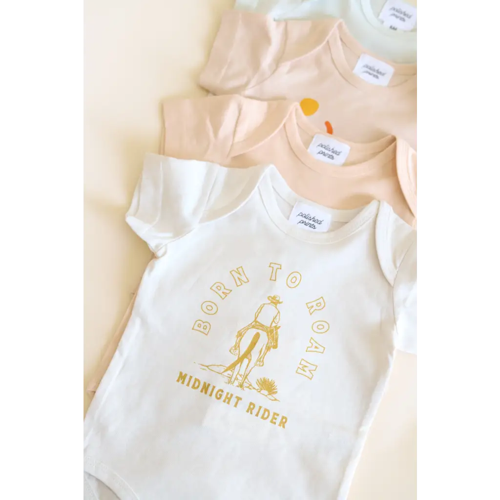 Born to Roam Organic Cotton Baby Bodysuit - Baby Bodysuit