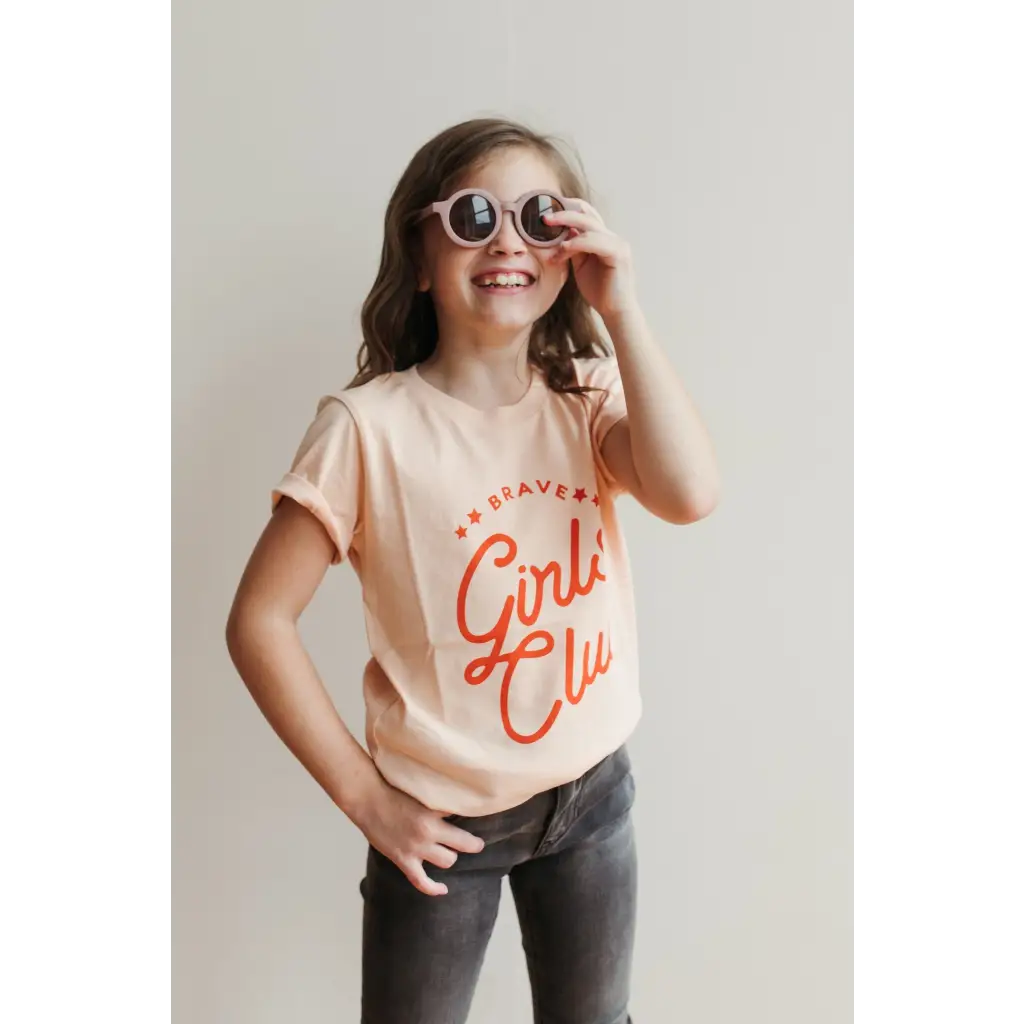 Brave Girls Club Kid's Graphic T-Shirt - Polished Prints