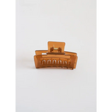Brown medium size hair clip, your favorite go-to hair accessory for stylish updos