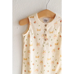 Bugs and Binoculars Henley Romper - 430 Rompers