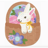 Colorful Easter Bunny jigsaw puzzle featuring polished prints for festive fun!