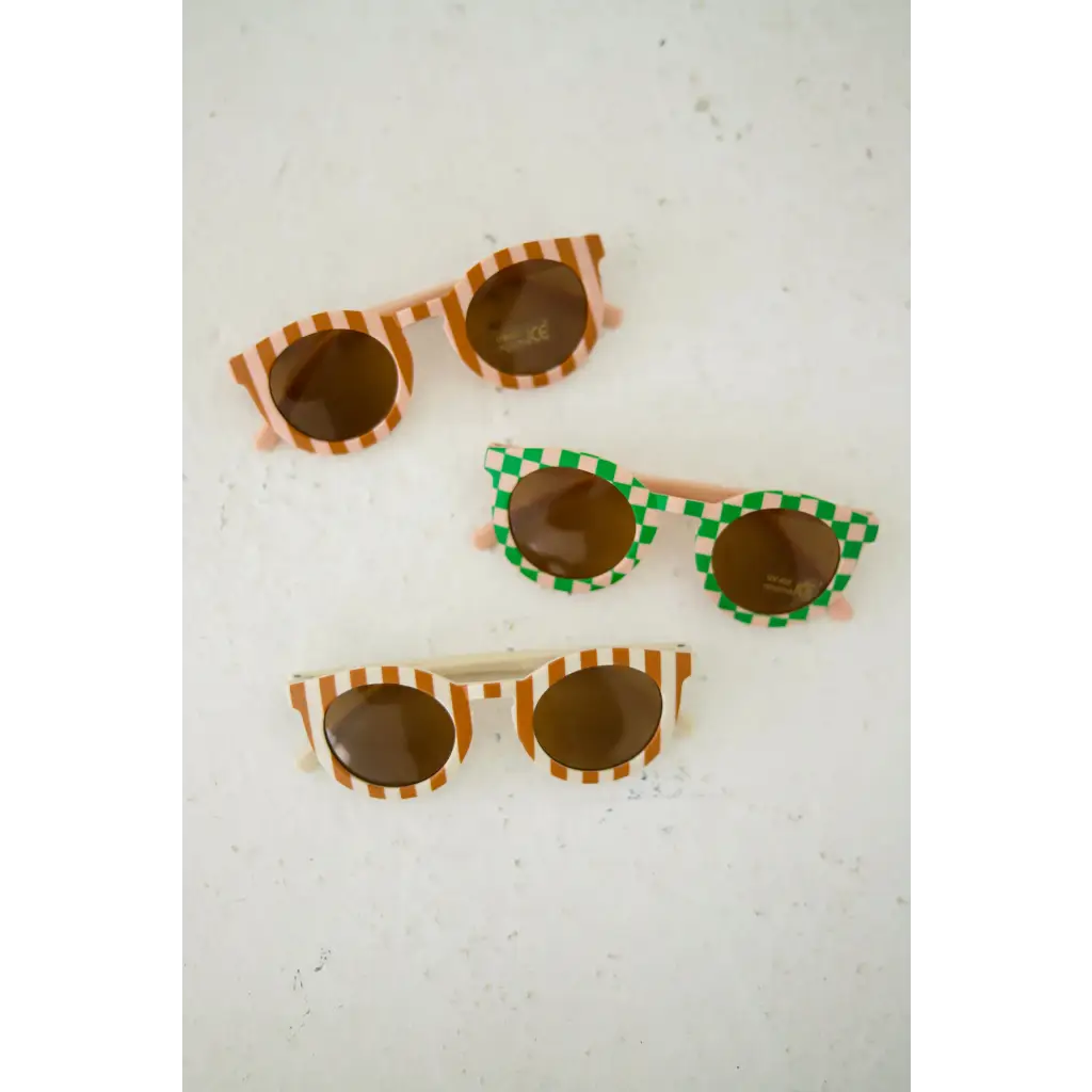 Checkered Sunglasses for Babies + Kids